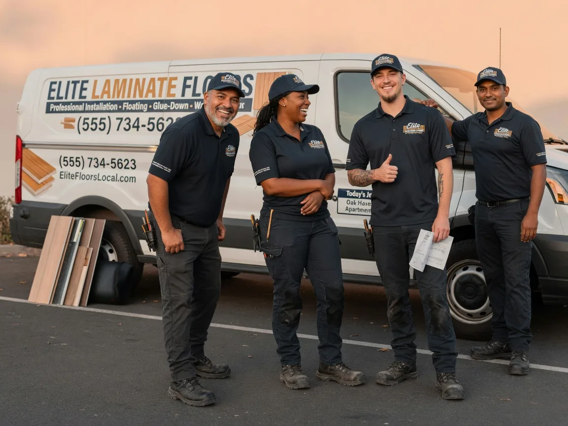 Laminate flooring installation company in Glenpool, OK